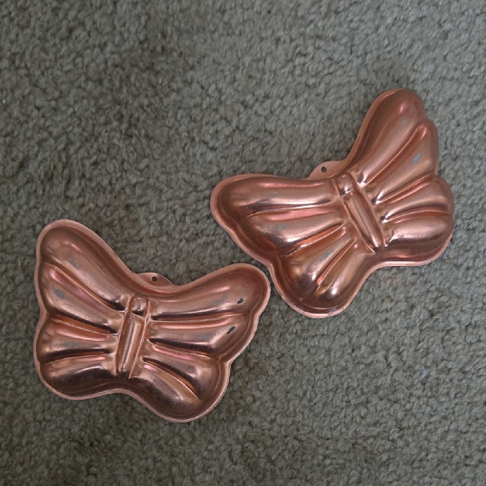 Copper Butterfly Wall Decor